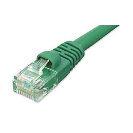 CAT6 Patch Cable With Boot 25ft Green